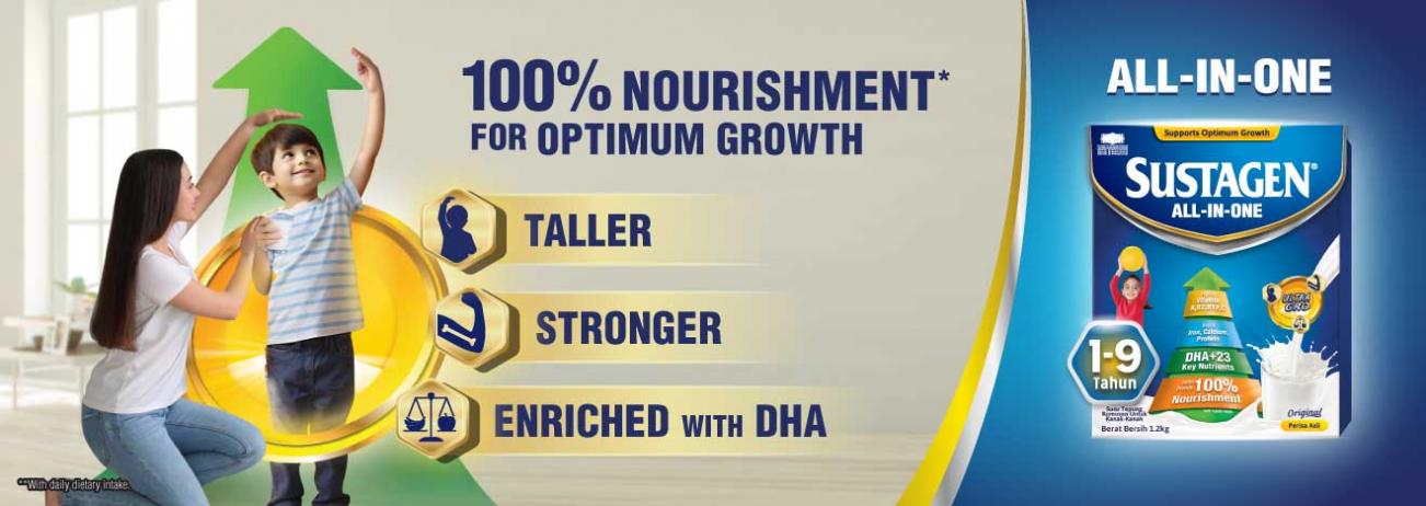 Berikan Si Manja Sustagen untuk Nutrisi Optimum