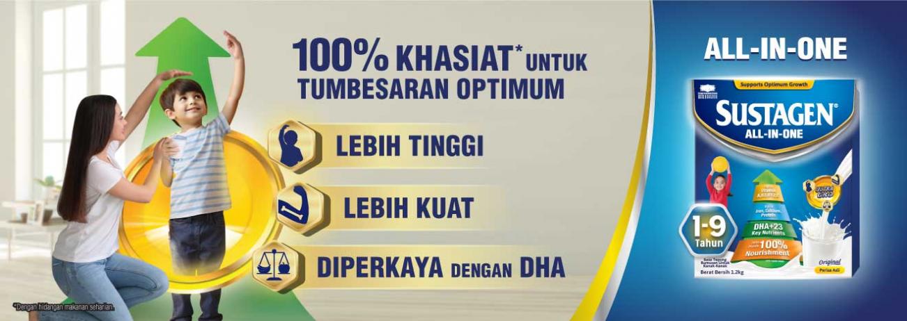 Berikan Si Manja Sustagen untuk Nutrisi Optimum