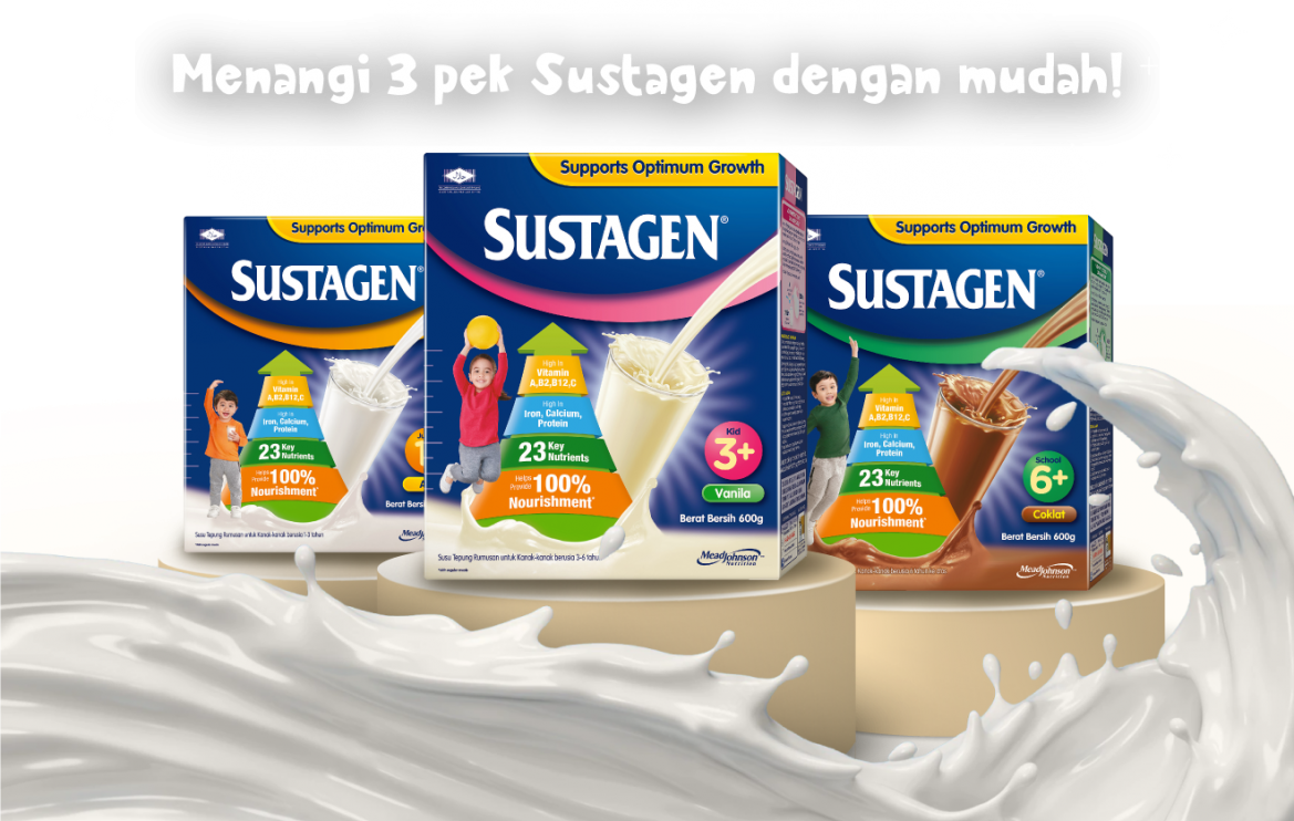 MENANGI 3 PEK SUSTAGEN DENGAN MUDAH!
